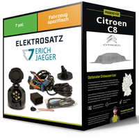Elektrosatz 7-Pol Spezifisch für Citroen C8 11.2005-Jetzt NEU Erich Jaeger