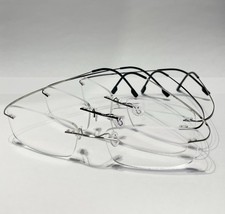 Rimless titanium alloy unisex Rx-able eyeglas...