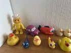 Rubber Duck Figurine Lot Assorted Colors and Styles Bird Animal Toys — photo 2
