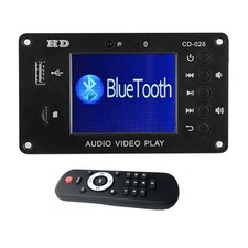 2.8'' Bluetooth 5.0 HD Video Player MP5 MP3 Stereo Audio-Decoder Board For Car