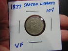 1877 Seated Liberty Dime
