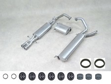 IMASAF Auspuff Set Neu für Mercedes Benz 3T W463 G-Klasse + Cabrio + Anbauteile