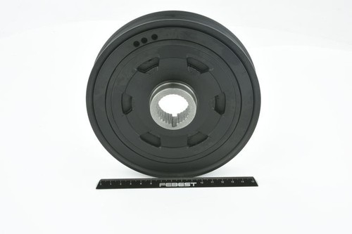 Riemenscheibe Kurbelwelle für Honda Civic Viii Hatchback FN FK 2.3 Febest 08-09 - Afbeelding 3 van 9