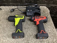 Snap on CT761AHV Impact Wrench CTS8250 Driver 14.4v w/2 Batteries and Charger