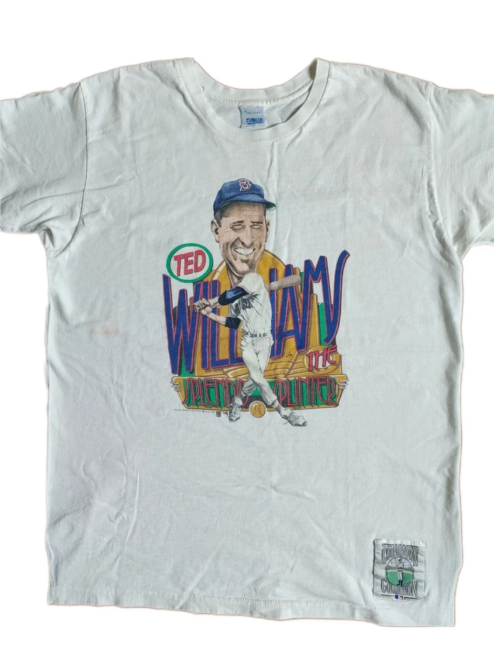 Camiseta De Colección Ted Williams "The Splendid Splinter" 1989 MLB Béisbol Talla XL Foto 3 de 4