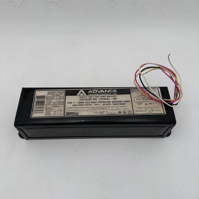 #ad Philips Advance 72C8084NP001 Pressure Sodium HID Ballast 100W 72C8084 NP NOS $29.99