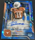 2025 Bowman Chrome University Sapphire Football Colin Simmons #BCA-CS