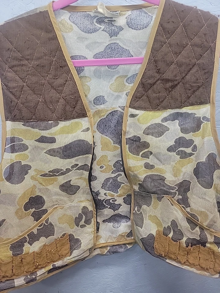 Vintage RedHead Mesh Camoflauge Hunting Vest Red Head 2X - Image 2 of 4