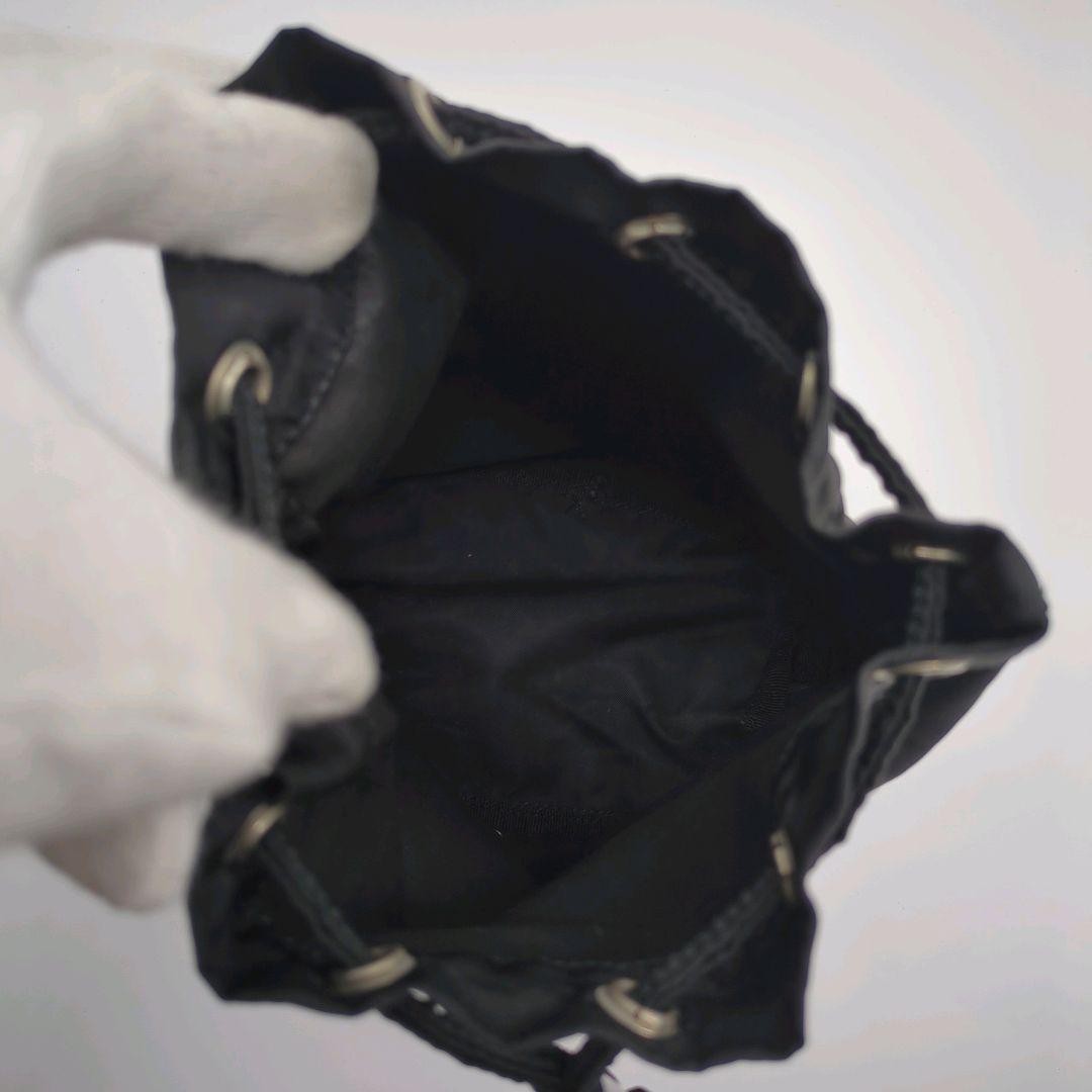 PRADA, Pouch, purse, Triangular Plate, Nylon, Tes… - image 8