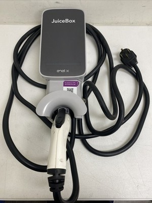 Enel X JuiceBox 40A Electric Vehicle Charging Station EV Home Charger Used