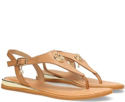 Mexx Nyobi Women's Beige Leather Open-Toe Sandals Casual MICY1605741W-2012-TAN