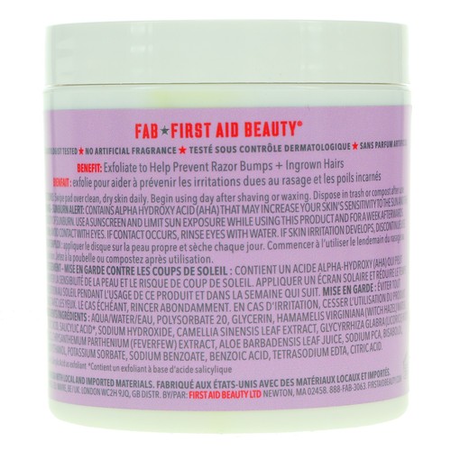 First Aid Beauty Eingewachsene Haarpads mit BHA & AHA 60 ct - Bild 5 von 8