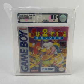 Burger Time Deluxe 1998 Nintendo Game Boy Game Link Sealed VGA Graded 80+ NM