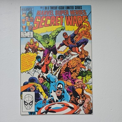 Marvel Super Heroes Secret Wars #1 (1984)  - Blue Galactus Error HIGH GRADE NM