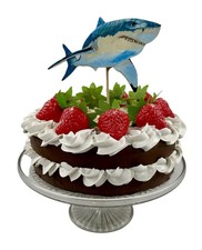 Great White Shark Cake Topper - Great White Shark Cake Decoration - OC10-CT