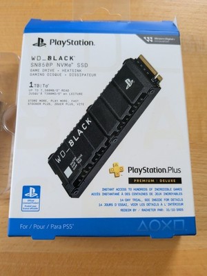 Western Digital WD_BLACK SN850 1TB NVMe SSD für Sony PlayStation 5 Gebraucht.