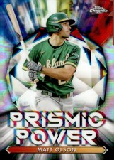 2021 Topps Chrome #PP-11 Matt Olson Prismic Power