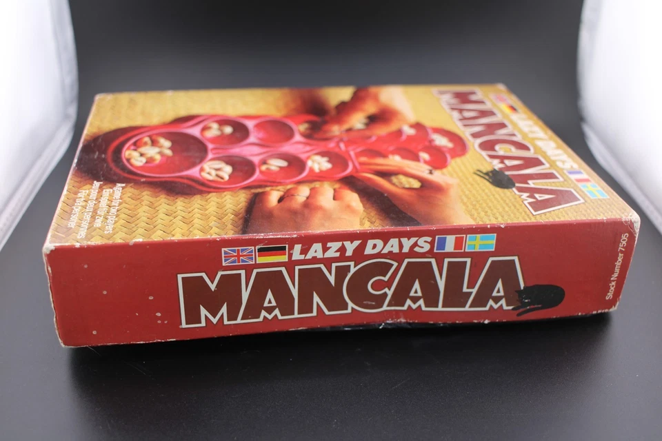 Complete Vintage Lazy Days MANCALA Game with Cowrie Shells 1975 - Image 4 of 4