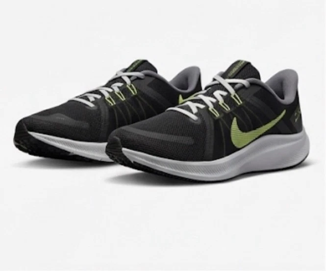 Nike Quest 4 Running  Training Shoes Black/Volt Dark Smoke Gray Size 8.5 Nike Quest 4 Running Training Shoes Black/Volt – Dark Smoke  main image 3