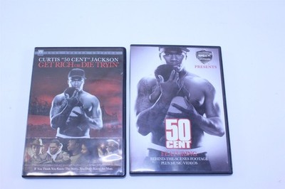 2 Curtis Jackson 50 Cent DVD's - Get Rich or Die Tryin' & Bet Official BOGO 50%
