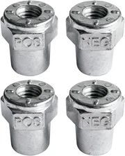 3/8"-16 Thread Female Zinc Battery Terminal Post Adapter Battery Charging Post T