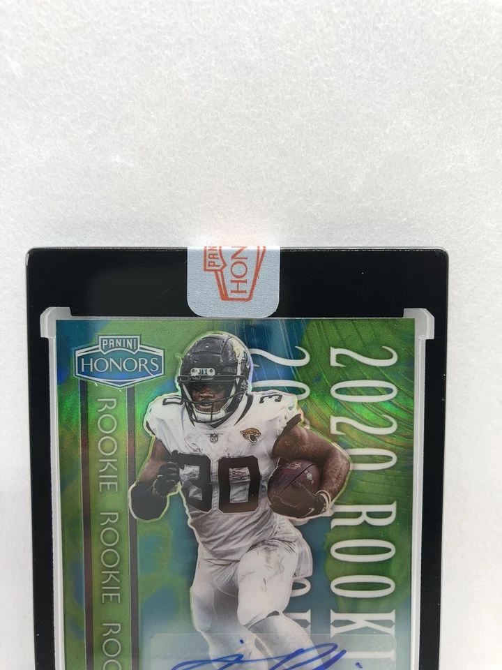 James Robinson 2020 Panini Honors Rookie Green Auto Jaguars #/10 SEALED - Image 2 of 4