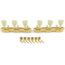 Kluson 3 per Plate Supreme Tuners Tuning Machines Keystone KTS-3P-GPK Pearl