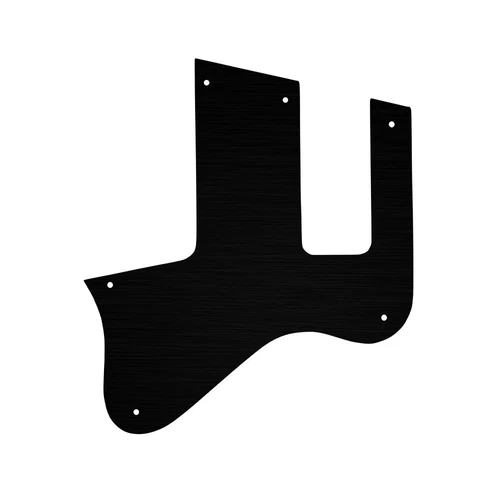 Pickguard For Gibson Les Paul Special Double Cutaway VOS faux brush black