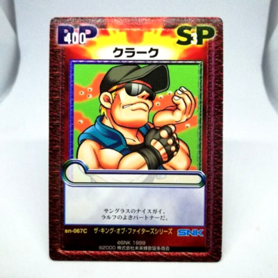 sn-067C Clark The King of Fighters VERSUS TCG CARD CAPCOM vs SNK Arcade