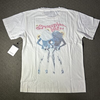 lifted anchors backstage tee white groupies only men s XL new with tags