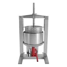 20L Heavy-Duty Hand Juicer - Stainless Steel Juice Squeezer, Dishwasher Safe