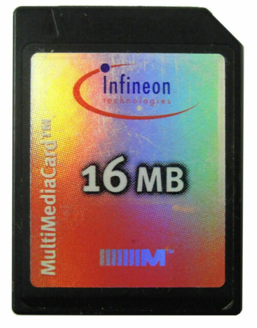 16MB MMC MultiMediaCard Memory Card MultiMedia 7 Pins Speicherkarten Memory Card