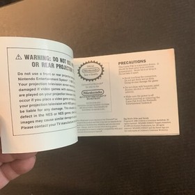 Sesame Street Big Bird Hide & Speak Nes Instruction Book