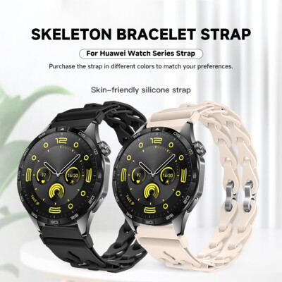 Silicone Band for Galaxy Watch 6/5/4/3Pro/Classic/Sport/EarS3/S2 Frontier/Active