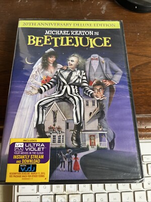 Beetlejuice 20th Anniversary Deluxe Edition DVD Michael Keaton