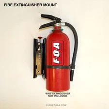 Billet Quick Pull Release Mount Off Road ATV UTV Fire Extinguisher Mount