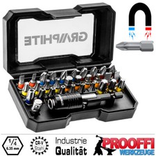 Bitssatz Schraubendreher Satz 32-tlg Profi Bits Set Neodym Magnet Bithalter GPH