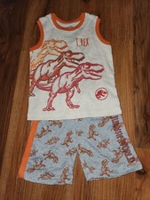 Jurassic World Boys Outfit Size 2t 3t Shorts Short Sleeve Shirt