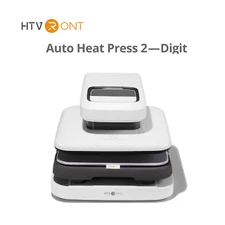 HTVRONT Automatic Heat Press 2-Digit 15x15 Auto T-Shirt Printing Machine White