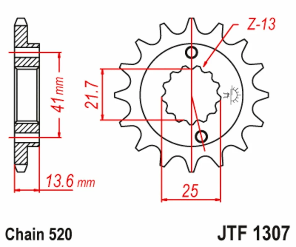 Kit transmisión cadena 15/65 ALUMINIO + cadena DID 520 VX3 - Kawasaki ZX6-R 636 (03-06)  Foto 3 de 4