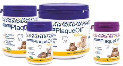 ProDen PlaqueOff Dog Cat Oral Hygiene Powder Fresh Breath Natural Formula