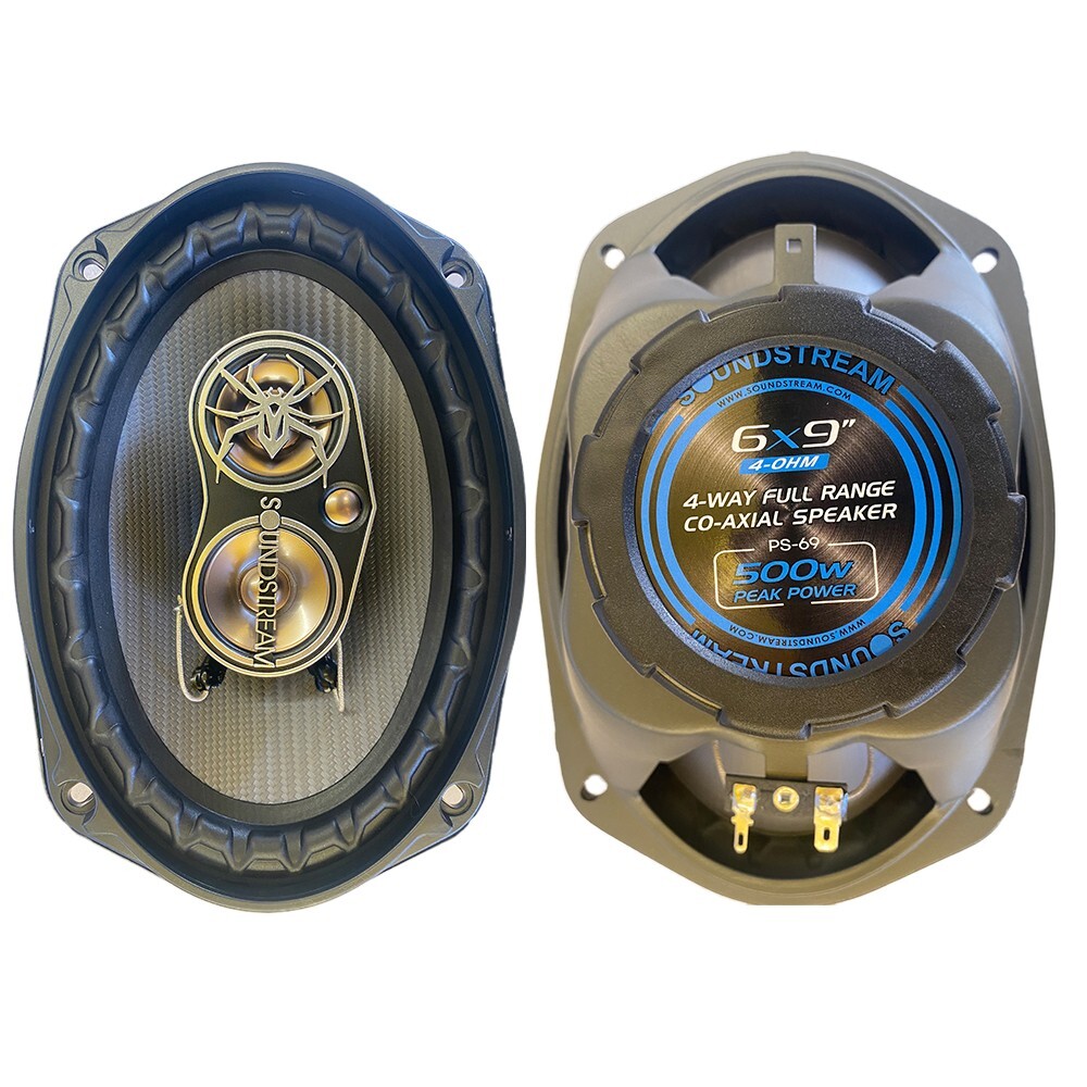 SoundStream PS-69 500 Вт 6x9 4-полосных динамиков PS-65 300 Вт 65 4-полосных динамиков полного диапазона