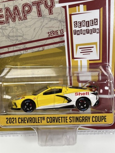 2021 Chevrolet Corvette Stingray Coupe Running On Empty 1:64 Greenlight 41130E - Imagen 2 de 4