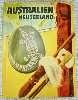 Scrapbook Australia New Zealand Magarine Union AG Hamburg 1930s