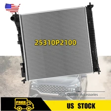 1X For Hyundai Santa Fe Kia Sorento 21-2023 Radiator W/o Transmission Oil Cooler