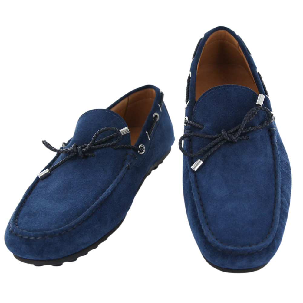 Le Papú イタリア製 フリウラーネ ベロアシューズ ブルー Fiori Di Lusso Blue Suede Shoes - Loafers - (2018032033) | eBay