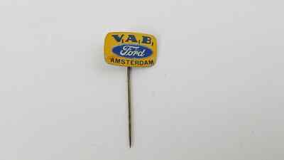 V,A.B. Ford Amsterdam Stick Pin Vintage Original Stickpin Car Advertising VAB
