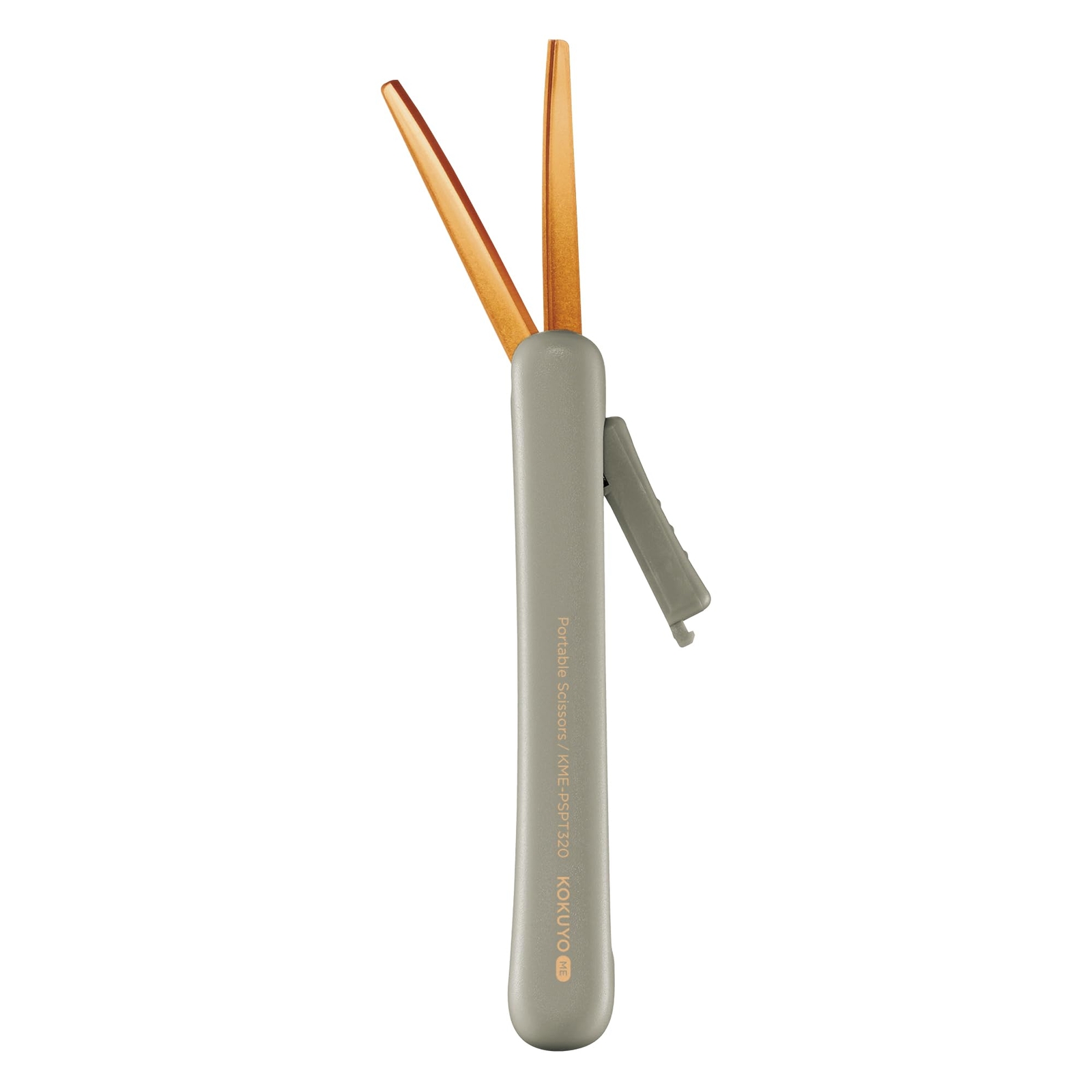 Scissors Dusty Olive KME-PSPT320MG Compact Mobile ME Titanium Glueless Blade-image