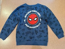 Marvel Spider-Man Blue Sweatshirt Boys XL