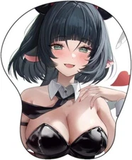 Anime Mouse pad Jane Doe Anime Design 3D Ergonomic Mouse Pad with Wrist Rest – S